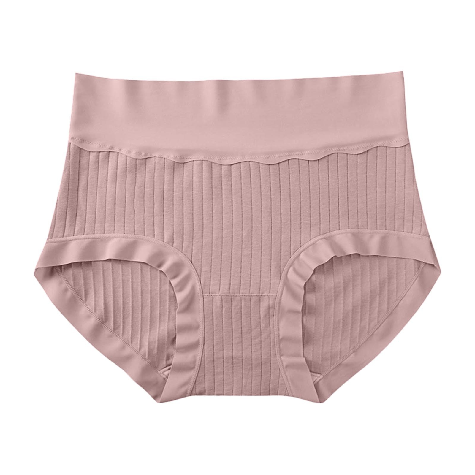 thumbnail image 1 of Ropa interior sin costuras de cintura alta para mujer: entrepierna 7A, material de clase A para bebés, control ligero del abdomen, 1 of 4